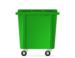 Контейнер для вывоза мусора 0.8 м3